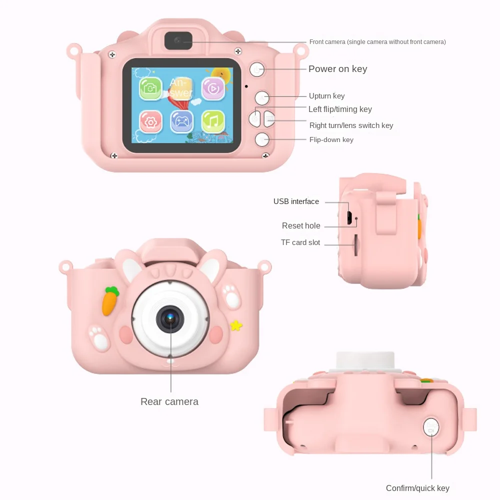 X5 Mini Kinder Kamera Pädagogische Kleine Kinder Mini Digital Kamera Machen Bilder HD Kinder HD Kamera Spielzeug Outdoor Fotografie