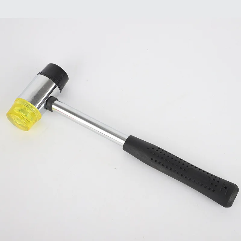 Practical Rubber Double Sided Hammer for Work, Glass Window Beads, Hammer Head, Soft Mallet Tool, Leathercraft Tool, 25mm