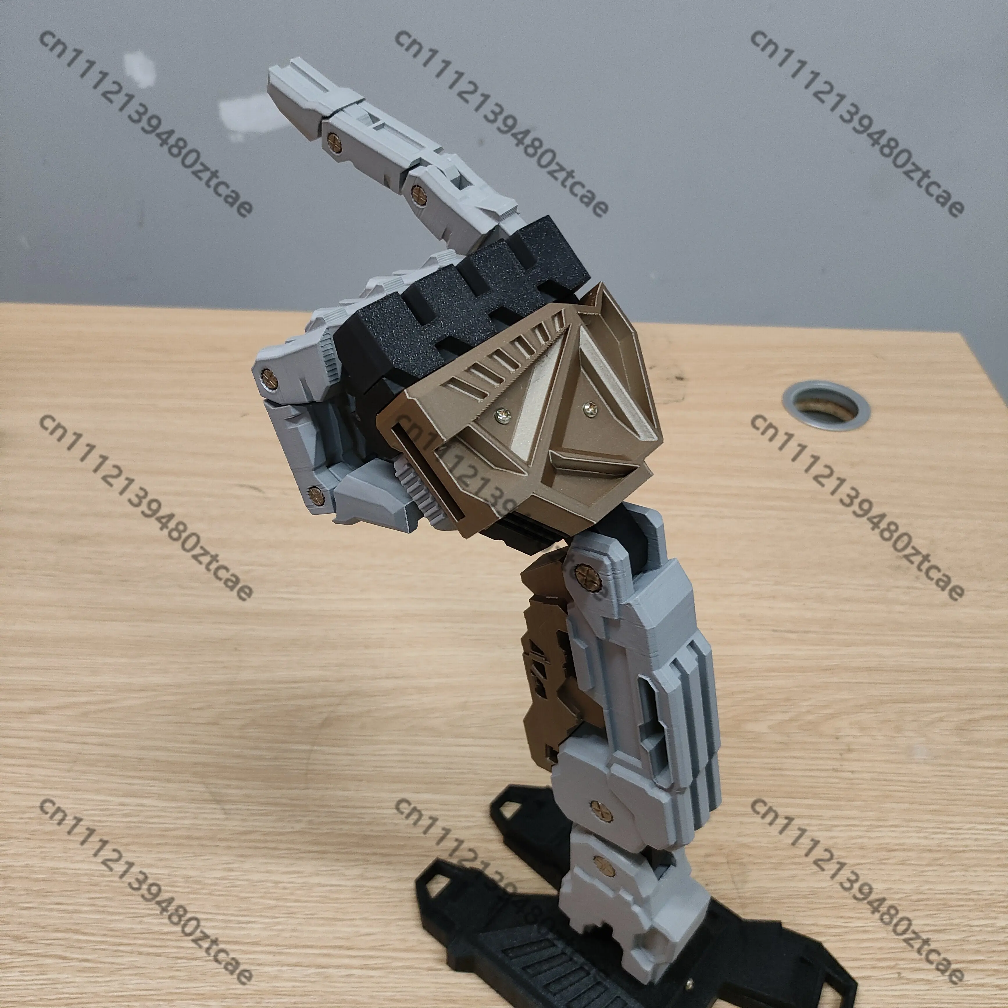 Movable Multi-Joint Mecha Hand Assembly Model Kit Desktop Ornament Hobby Toy Gift