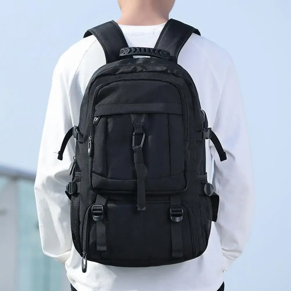 

Travel Backpack Capacity Waterproof Backpack with Usb Charging Port for Hiking Business Adjustable Shoulder Strap College