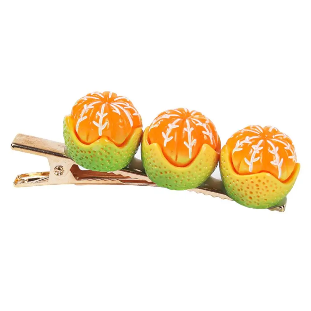 

Cute Realistic Hair Clips for Women Girls Secure Clip Kawaii Fruit Barrettes Small Hair Accessories Trendy Hairstyle