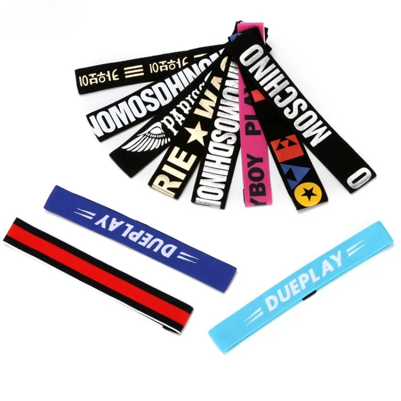 Non-slip Sports Headband for Men Women Running Fitness Yoga Anti-sweat Exercise Head Bands Elastic Compfortale Workout Sweatband