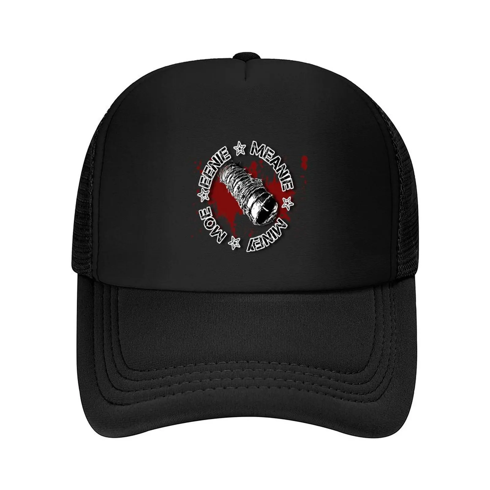 

Negan Intro Graphic Baseball Cap fishing hat Visor Trucker Cap summer hat For Women Men's