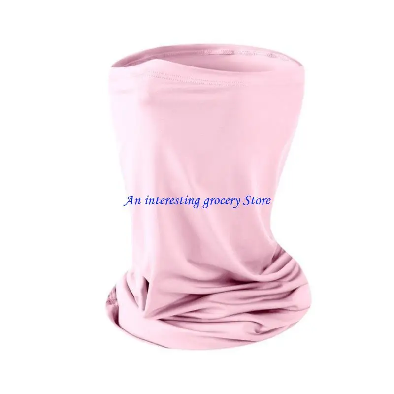 652D Constantly Comfort Ice Silk Cycling Face Cover Ventilated Fabric Ultravioletlight Resistant Pliable Outdoor Use