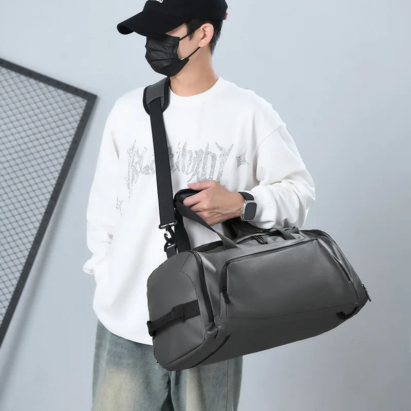 Sports Yoga Training Fitness Bag Wet and Dry Separation Bag Large Capacity Storage Hand Luggage Bag Backpack Hiking Backpack