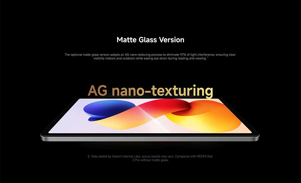 Global Version Xiaomi Redmi Pad 2 Pro Wifi 12.1' 2.5K Crystal-Clear Display 120Hz Refresh Rate 12000mAh Battery Advanced 4nm Processor Snapdragon® 7s Gen 4 Mobile Platform Powered by Xiaomi HyperOS Dolby Vision