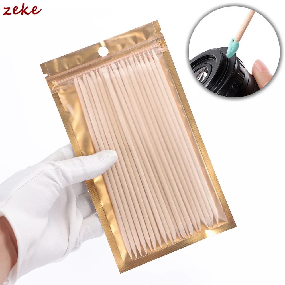 20 teile/beutel Uhr Reparatur Massivholz Reinigung Stick Weide Holz Stick Geeignet für Bewegung Reparatur Zifferblatt Reinigung Werkzeug Holz Streifen