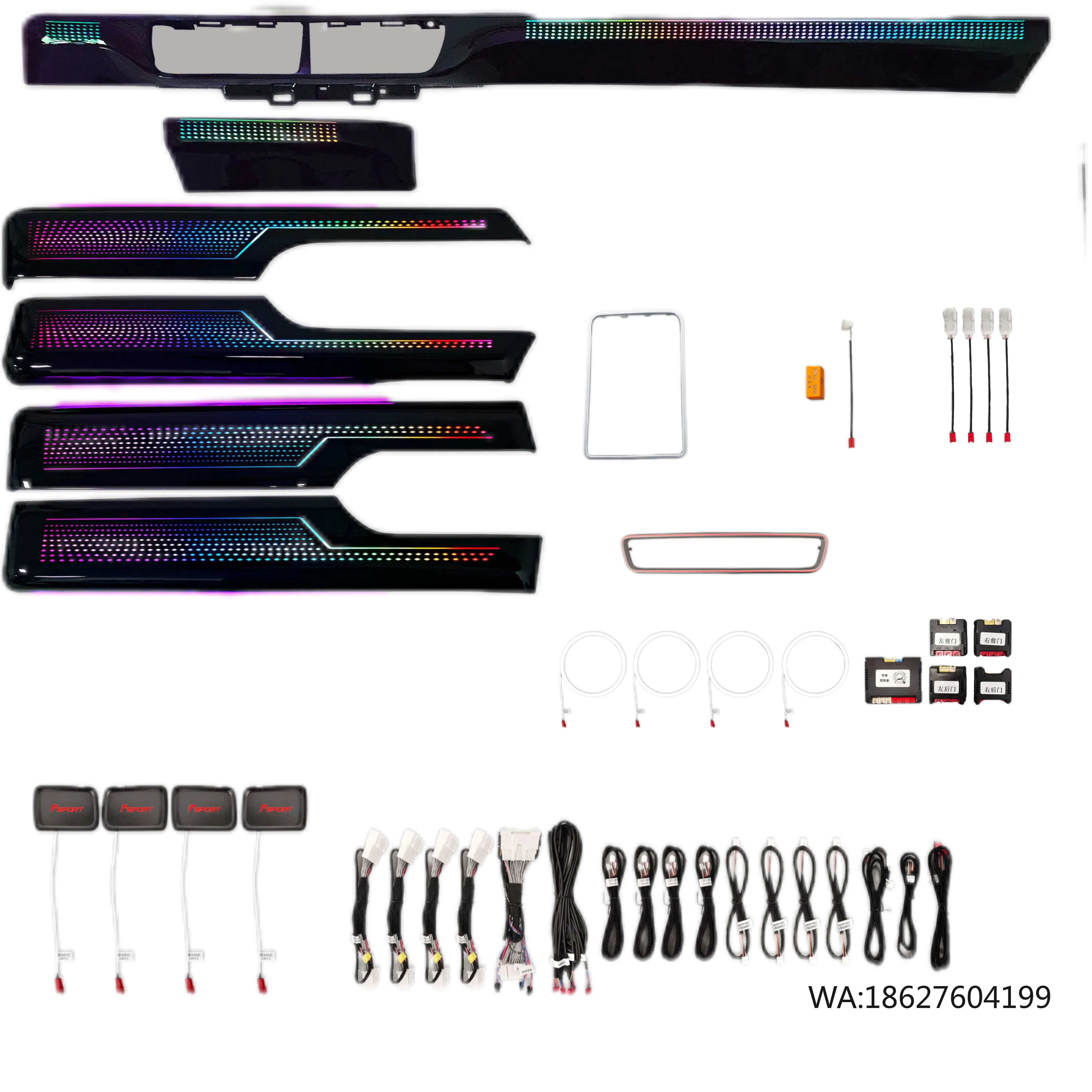 

Fendou Car Ambient Interior Light LED Symphony Full Kit Car Led Light Suitable for LEADING Ideal/LiXiang L6/L7/L8/L9