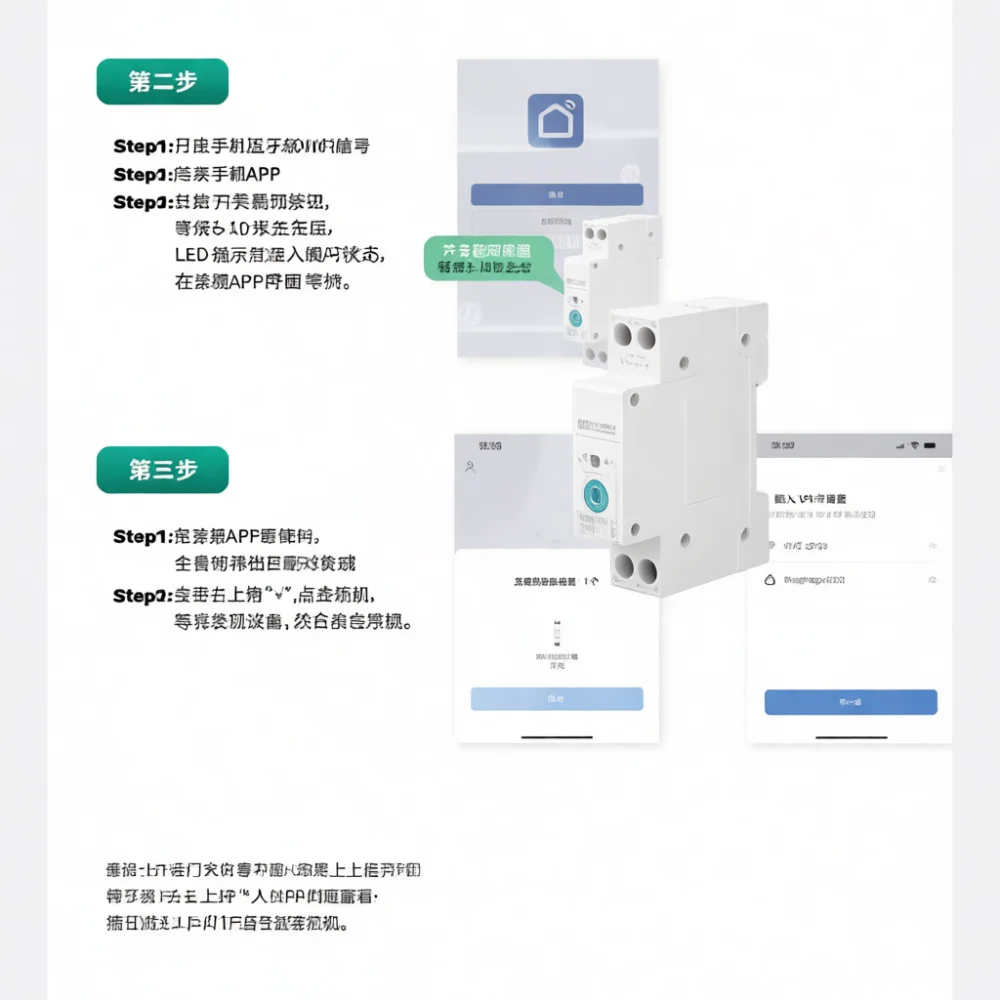 Tuya Smart Wifi Circuit Breaker Remote Control Switch Electrical Appliance Automation Timer Relay Module System