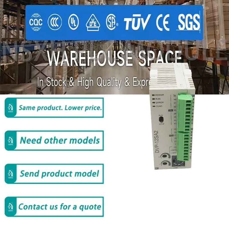 

New Original DVP06AD-S DVP04DA-S2 DVP04AD-S2 DVP06XA-S2