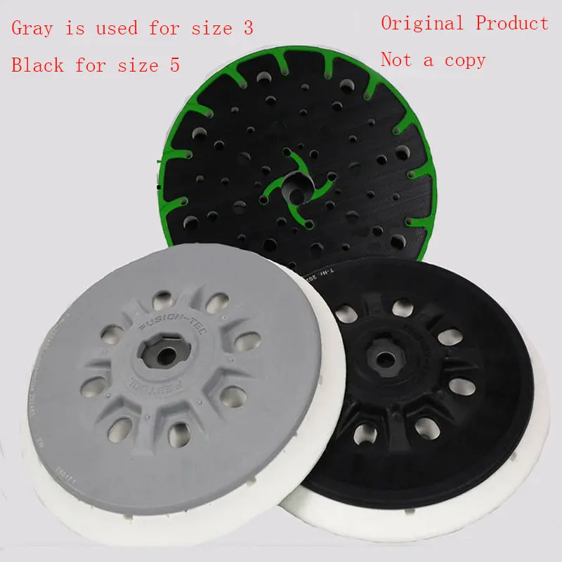 

6 Inch 48-Hole Back-up Sanding Pad 150mm Festool RO ES ETS Dry Mill To Throw Disc Car Sandpaper Grinding Machines Original