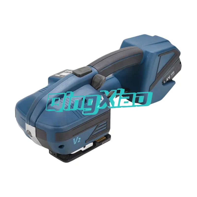 V2 Handheld Automatic Strapping Machine for Plastic and PP Straps- Battery-Powered Hot Melt Electric
