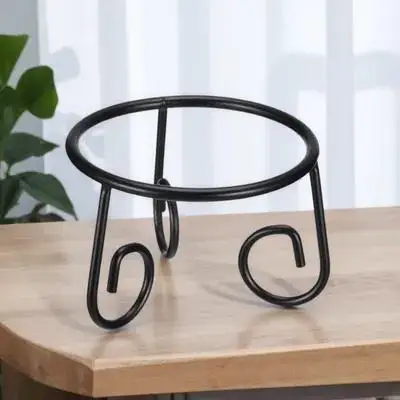 

Sturdy Metal Crystal Sphere Stand Gazing Ball Holder Display Rack for Home Decor Garden Globe Ball Display Base