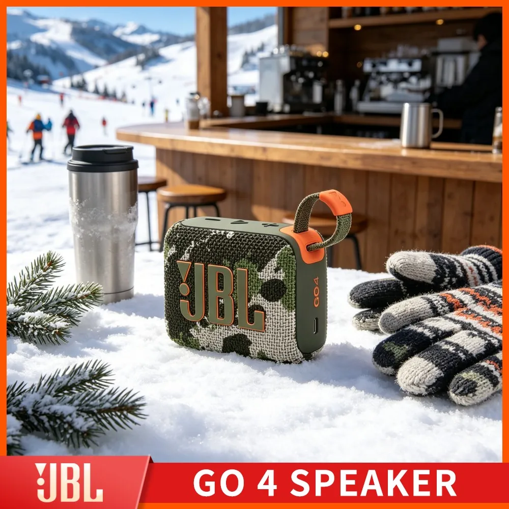 Altavoz Bluetooth JBL GO4 Beach Hill Lush Tone con RGB, Manos Libres, Resistente al Agua IP67, Sonido Potente para Móviles, Portátiles y Escritorio
