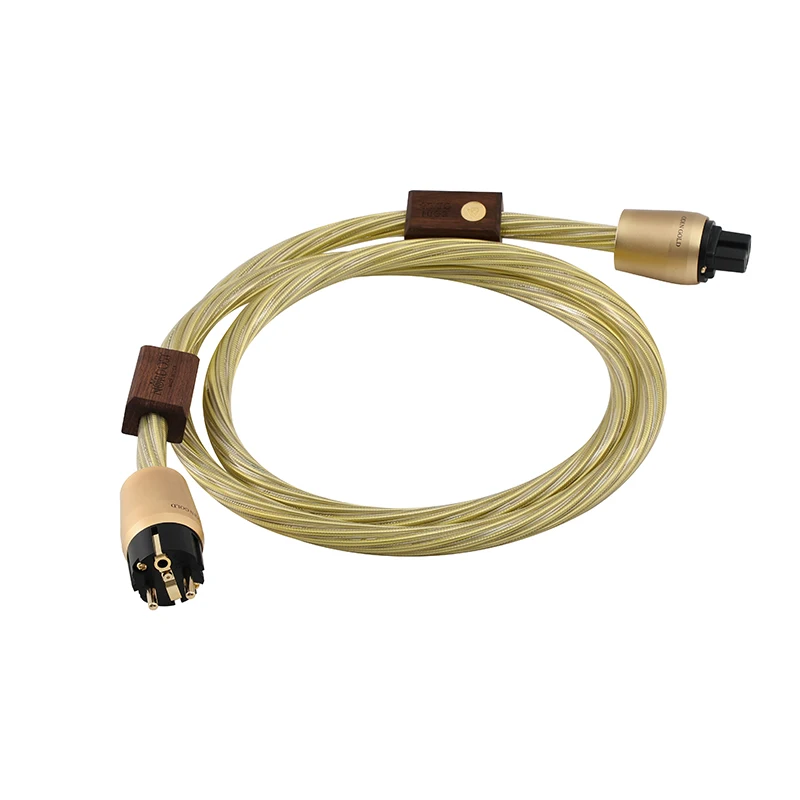 

Nordost Odin hifi power cable audio pure copper fever power cord gold-plated us and EU standard plug