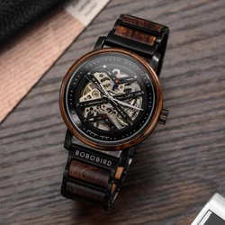 BOBO BIRD X Series Men's Automatic Watches Original Luxury Self-wind Mechanical Watch