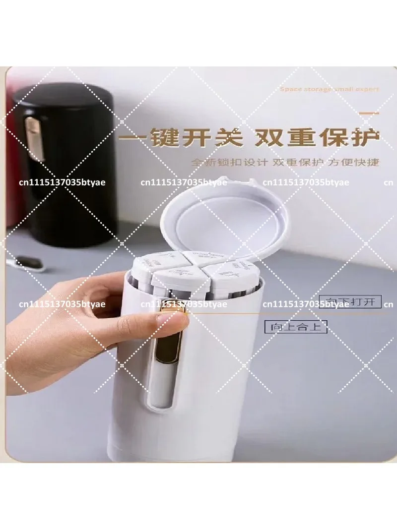 Travel Bottle Cup Shaped Lotion Dispenser Press Type Makeup Storage Container Convenient Separate Bottle