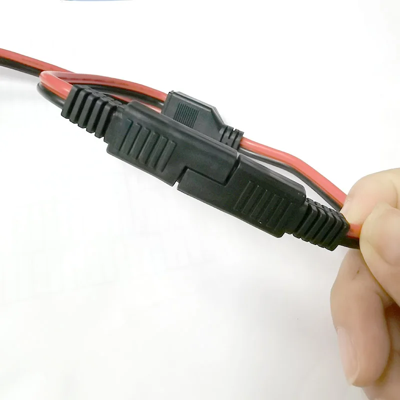 Удлинительный кабель SAE 18AWG 14AWG, 1 гнездо-2 штекера, Удлинительный кабель SAE, адаптер для быстрого подключения, разъем отключения w28