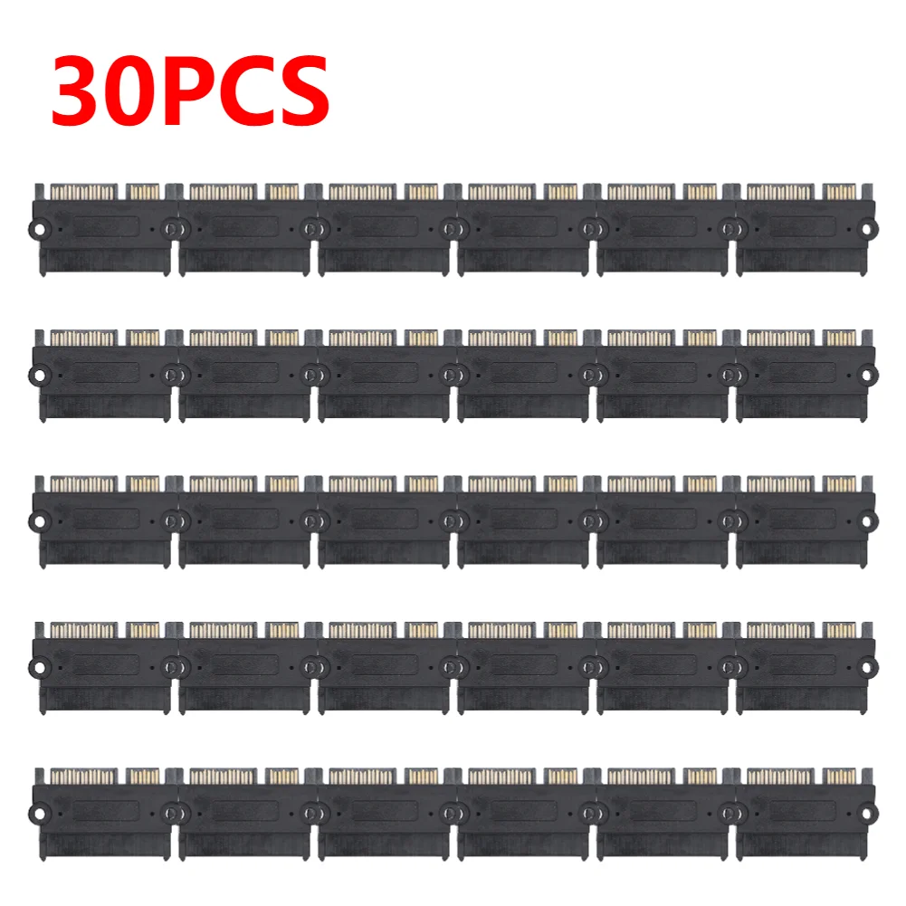 30-1pc SATA Stecker Auf Buchse Power Daten Konverter 22Pin 7 + 15 Stecker Auf Buchse Konverter Kopf power Daten Adapter SATA Zu SATA Adapter