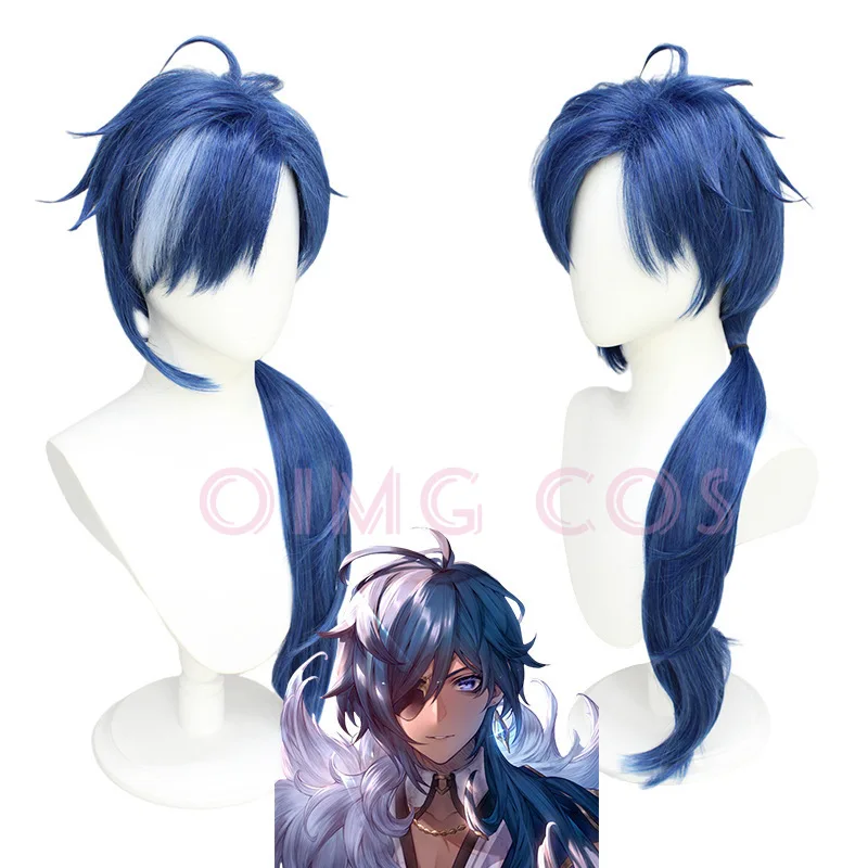 

Genshin Impact Kaeya Cosplay Wig Anime Halloween Costumes for Women Game