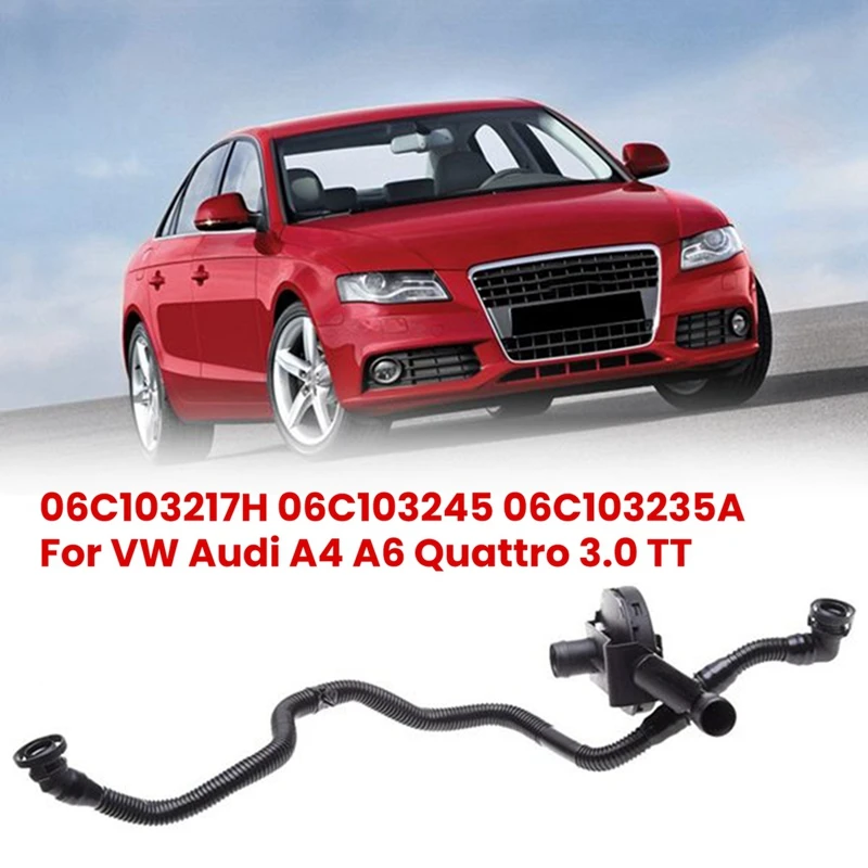 

Crankcase Vent Breather Hose Valve Assembly For A4 A6 Quattro 3.0L V6 06C103217H