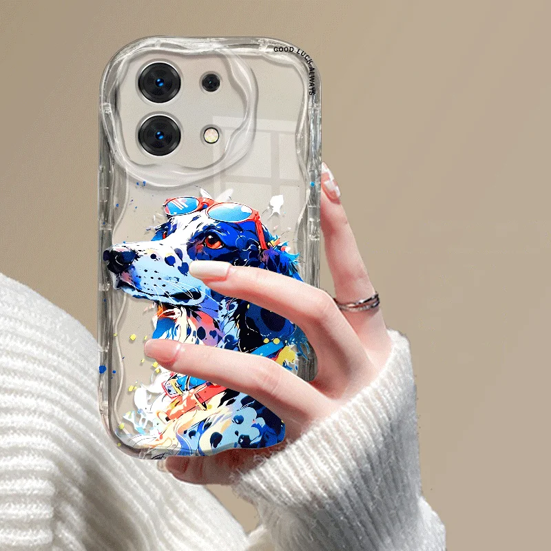 Custodia flessibile in TPU per Xiaomi Poco M7 Pro 5G antiurto con motivo floreale carino Cover protettiva posteriore Fundas Coque