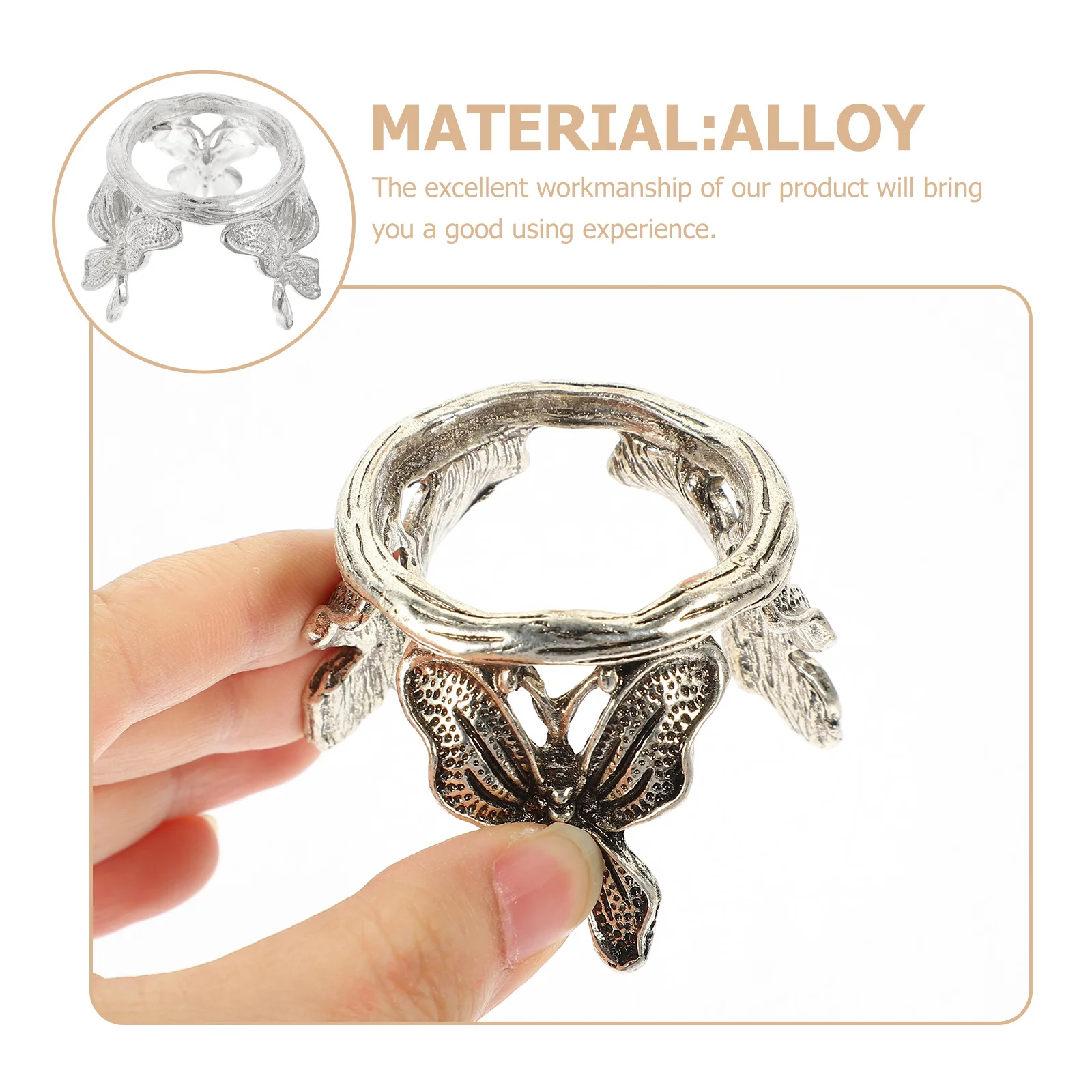 

1pc Crystal Ball Base Metal Display Stand Holder Alloy Craft Pedestal Desktop Decorative Rack Home Decoration Showcase