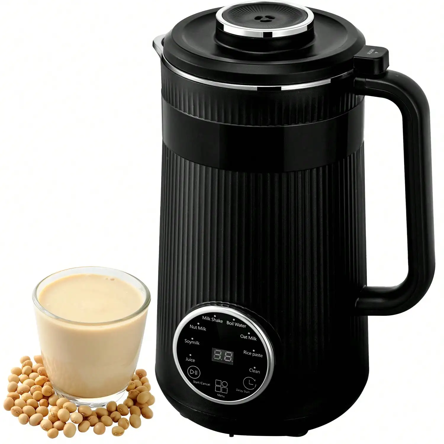 8 In 1 Nut Milk Maker Blender, 32oz Homemade Almond, Oat, Coconut, Soy, Plant Based Milks And Non Dairy Beverages, Automatic Soy