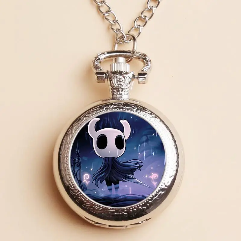 جوفاء فارس لعبة الطرفية فارس Noctilucent ساعات الجيب أنيمي ساعة قلادة عيد الميلاد هدية عيد ميلاد