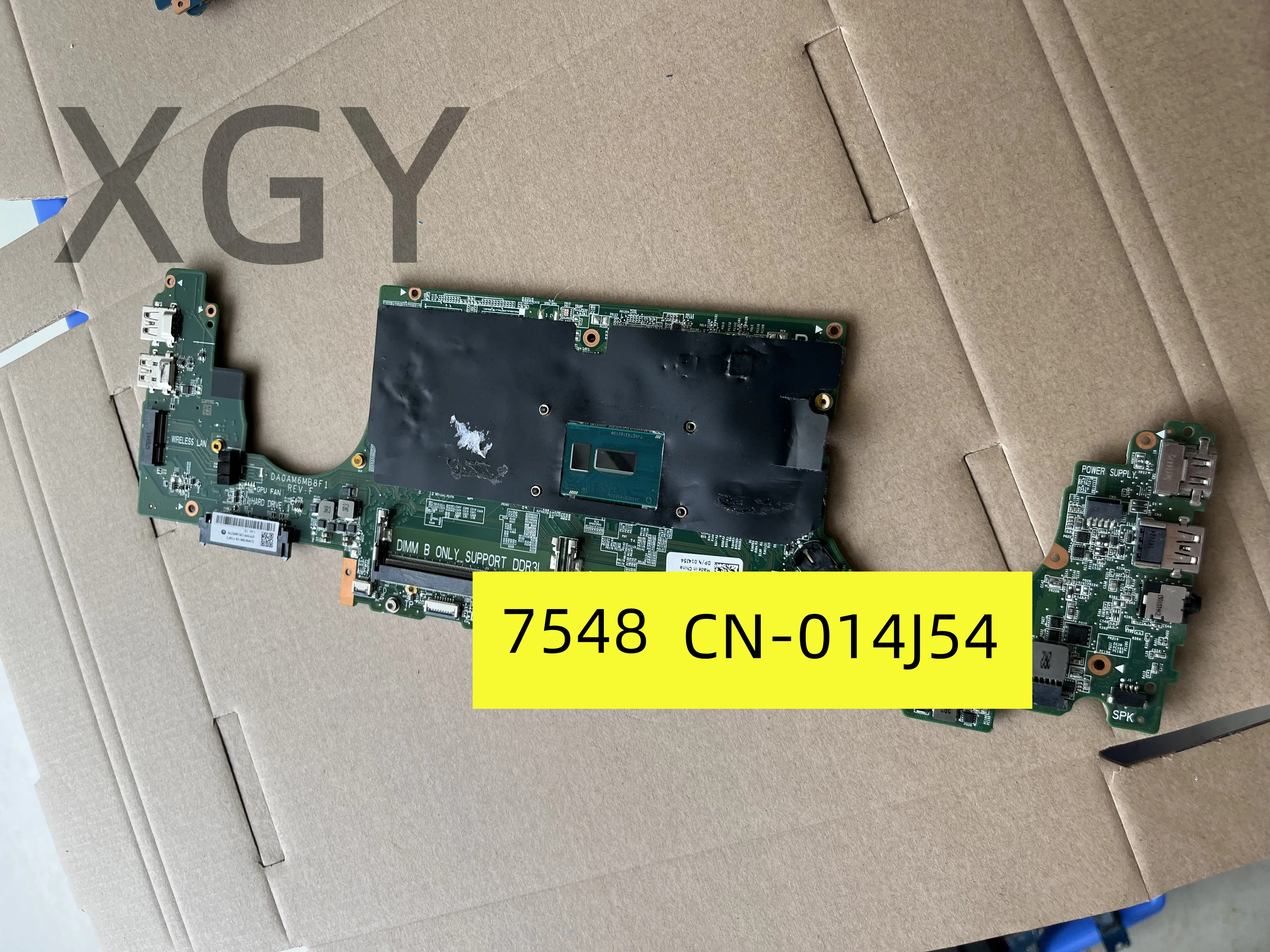 

Оптовая продажа, материнская плата для ноутбука Dell Inspiron 15 7548, материнская плата DA0AM6MB8F1 CN-014J54 014J54 14J54 I7-5500U, бесплатная доставка
