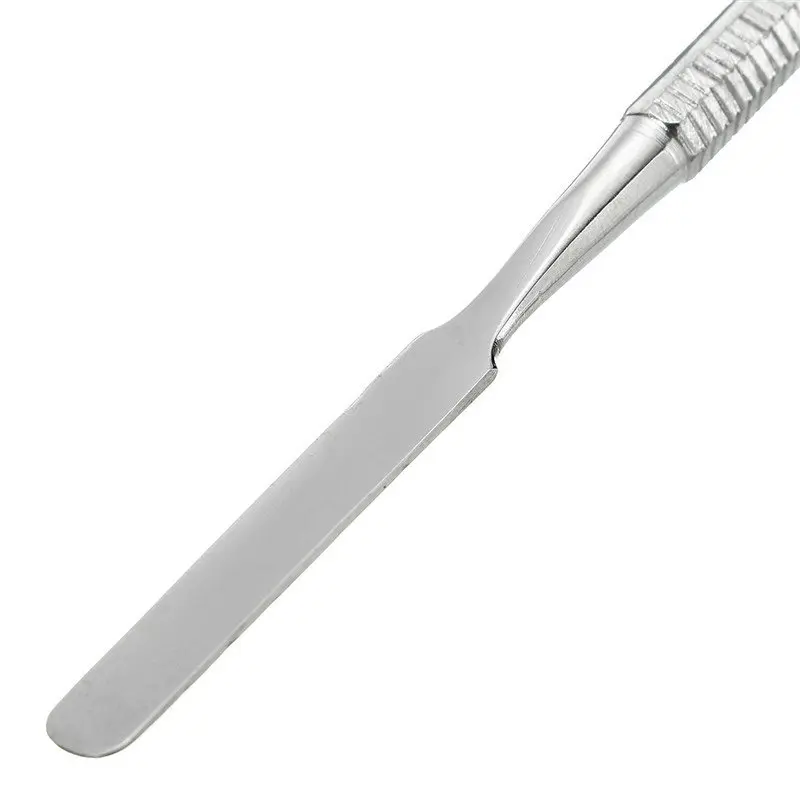 Spatule de mélange en acier inoxydable, 8 pièces, tige de spatule, Art dentaire des ongles, fond de teint, maquillage, fard à paupières, bâton de