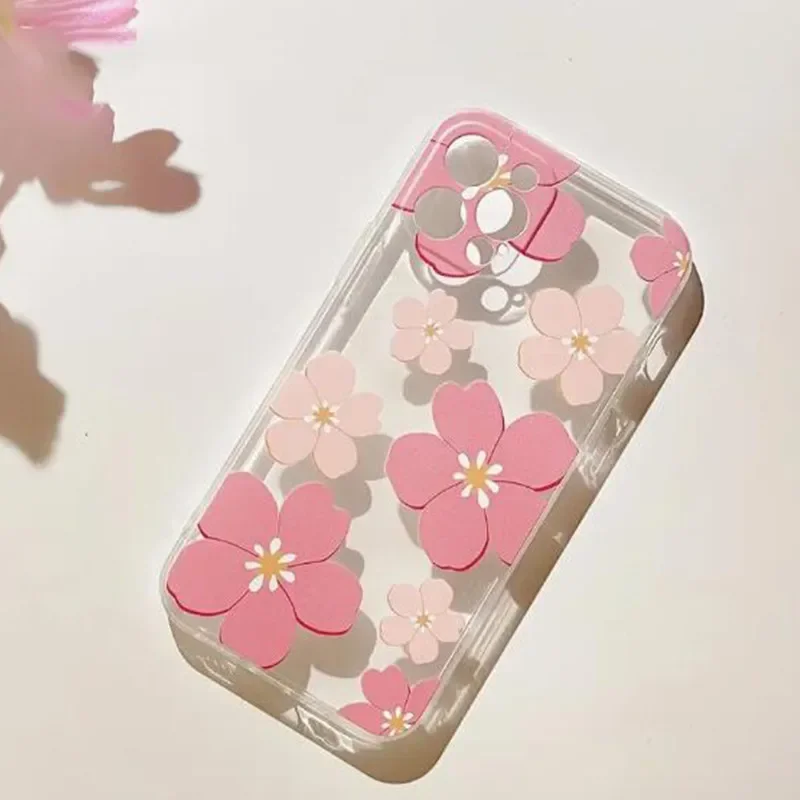 Daisy Flowers Soft Case For Xiaomi Redmi Note 12 4g 11 10 Pro 9s 10s 11s 12s Redmi 12 13c 12c 10c 9c 10 9 Soft Clear Cover Couqe