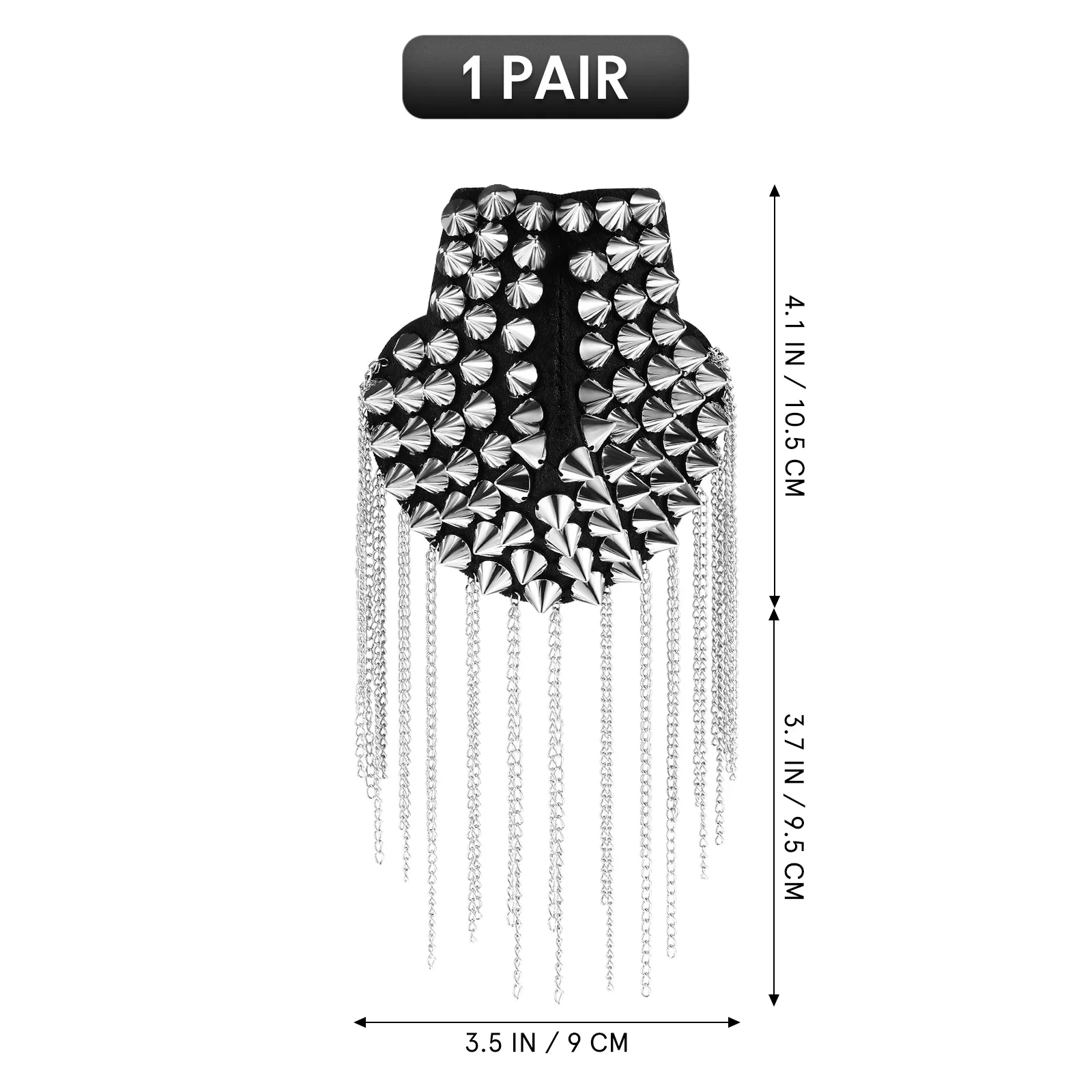 1 زوج الكتف شرابة ديكور برشام الكتفية هامش شارة الزخرفية الكتف مجلس المرحلة زي اكسسوارات شارة الكتفية #6