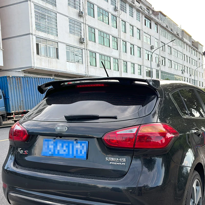 For 2014-2020 Kia K3 K3s Forte 5 Ceed Cerato YD Hatchback Rear Roof Spoiler ABS Plastic Car Exterior Tuning Trim Kit Accessories