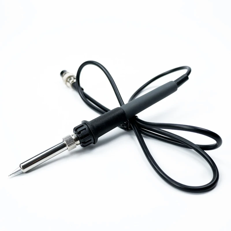 High Frequency Heating Core Welding Table Handle 203 205 High Frequency Lead-Free Welding Table Handle Connected To The Wire