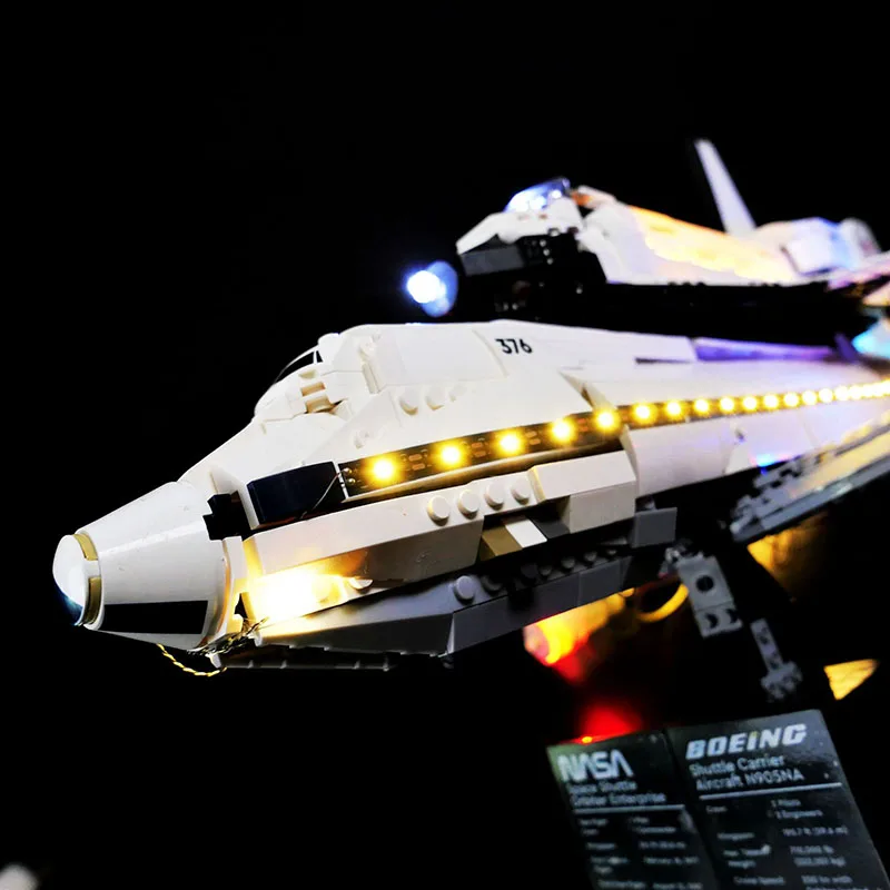 LED ライトキット レゴ 10360 シャトルキャリア航空機ランプ DIY クリスマスギフト (ビルディングブロックレンガセットモデルは含まれません)