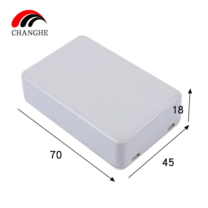 Plastic shell/plastic waterproof box/junction box/instrument shell small box electrical box remote control 70 * 45 * 18