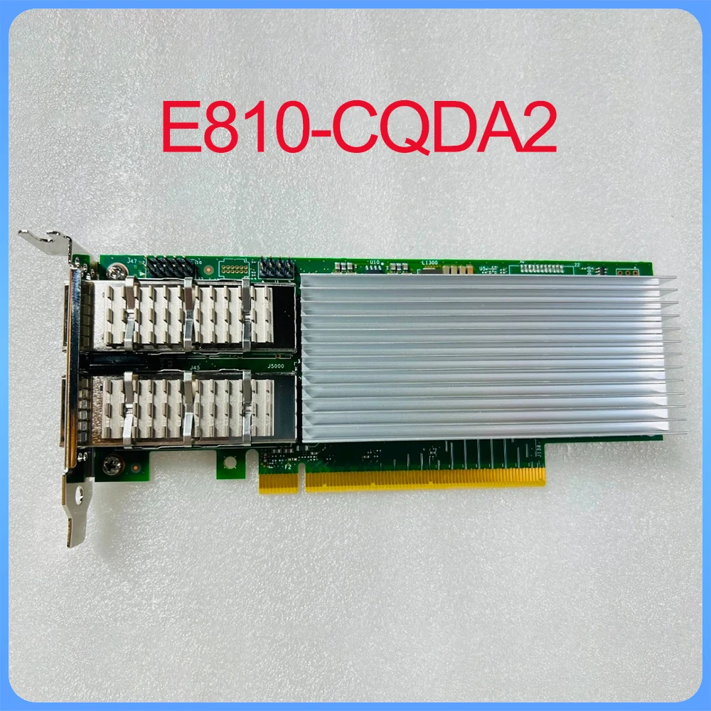 

E810-CQDA2 для Intel 100Gb QSFP28 dual-port 10 gigabit network card P21112-B21