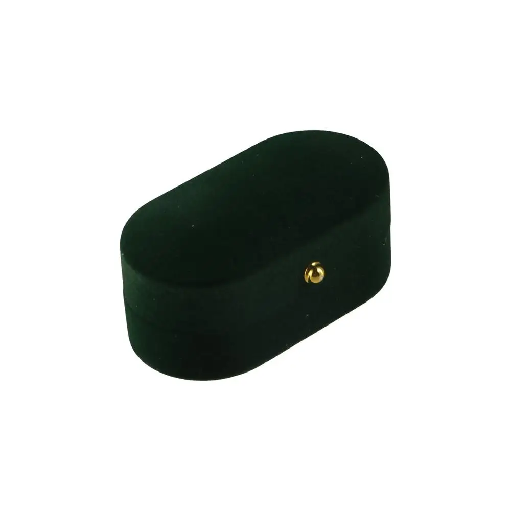 Fashion Velvet Finger Ring Box Engagement Ring Mini Wedding Ring Case Dustproof Jewelry Storage Box Couple Rings Holder Wedding