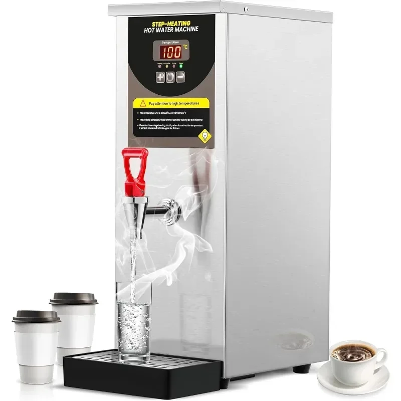 

Commercial Hot Water Dispenser 17-Min Fast Ready Water Boiler Machine Large Capacity 80L/H for Tea Boba Tea Milk Tea