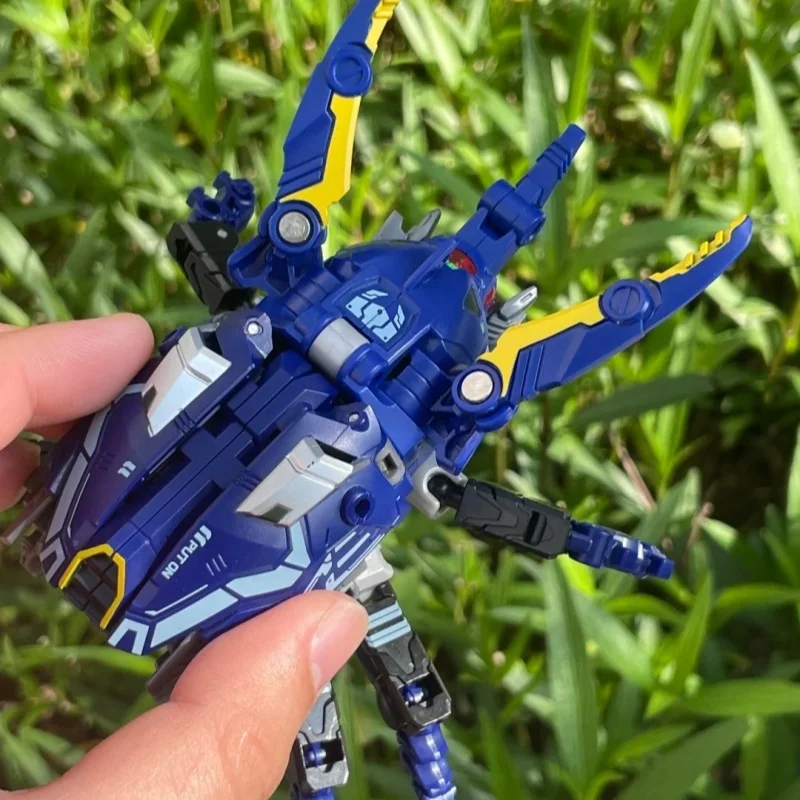 Boîte de bêtes authentique de 52 jouets, en Stock, fée des fleurs, hibou, perroquet, mante, Apocalypse, grand requin blanc, Dio, dinosaure, tortue Transformable