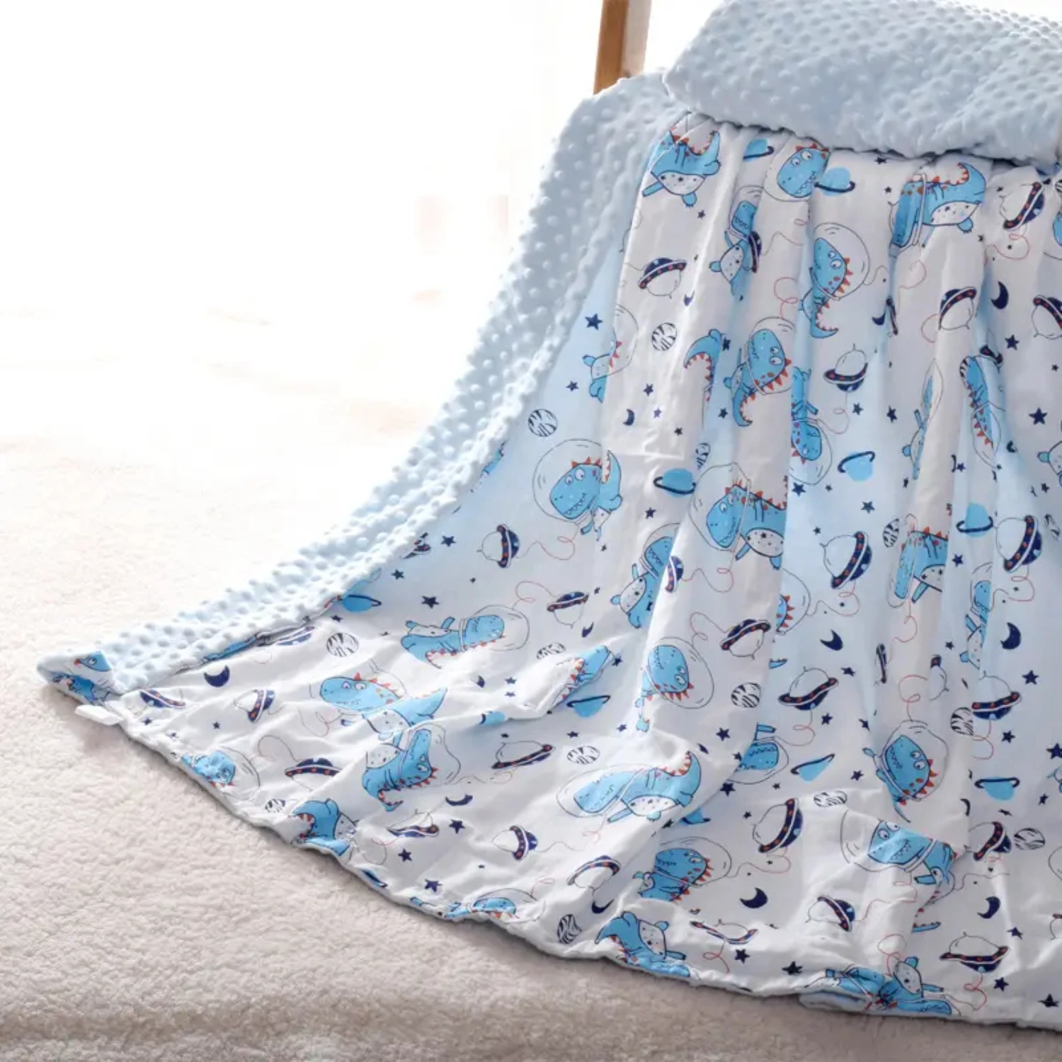 Baby Blanket Boys Soft Minky Baby Blanket, Fleece Baby Girl Security Fox Blanket Plush Dot Toddler, Baby Newborn Blanket Woodlan