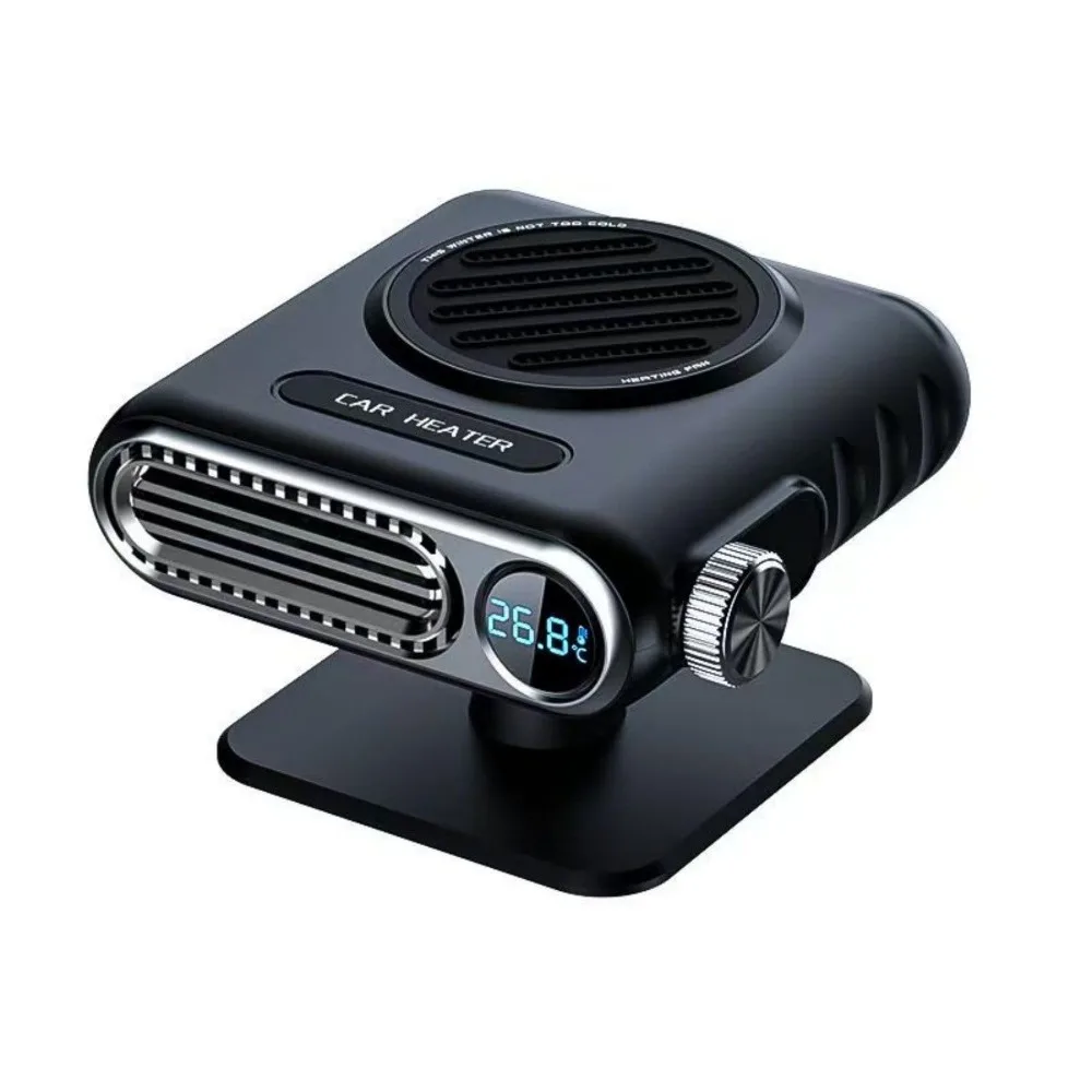 Fast Heating Car Heater 150W 360 Degree All Around Heat Dissipation Compact Design Defogging For Cars Trucks Winter Use 1 Pcs