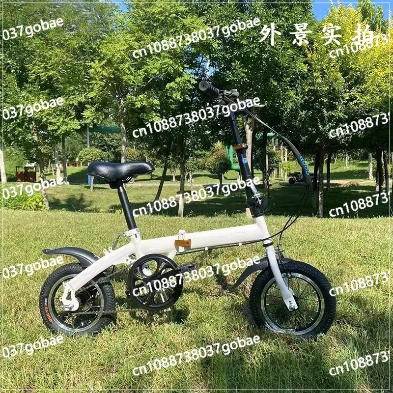Wholesale folding bicycle 12-20-inch adult gift variable speed student bicycle men's and women's ultra-light small pedal