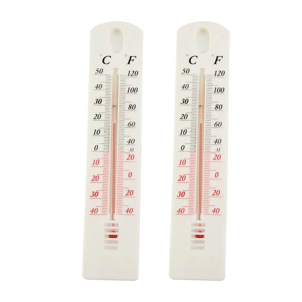 HOT Sale Greenhouse Wall Thermometer Hang Summer Temperature -50℃-+50℃ Indoor Outdoor Kerosene Filled Reliable