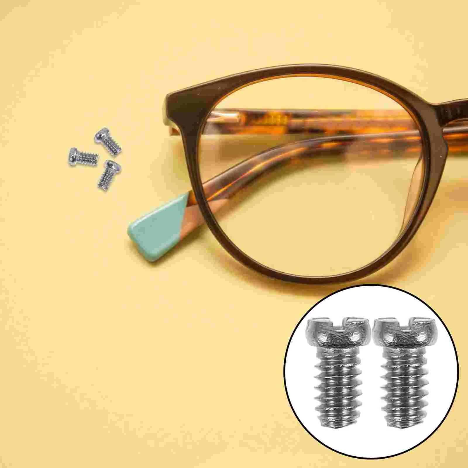 10000 Pcs Glasses Screw Sunglasses Screws Replacement Kit Eyeglass Repair for Eyeglasses Metal Small