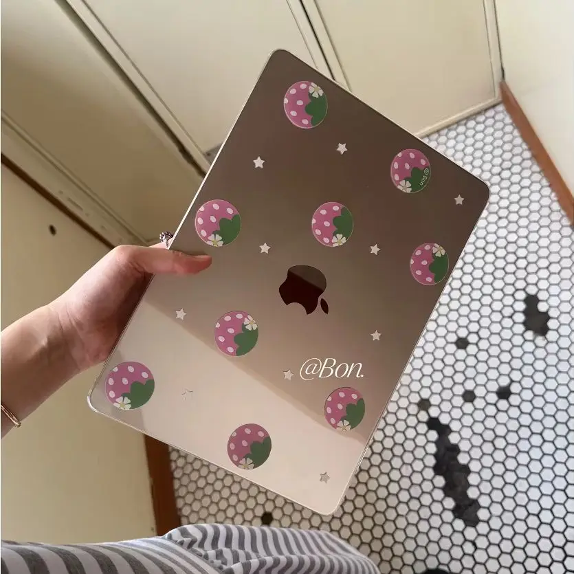 Star Strawberry Laptop Case For Macbook Neo 2026 A3404 Air 13 15 M4 M5 A3449 A3448 Touch Bar ID Pro 14 A3426 16in A3428 Cover