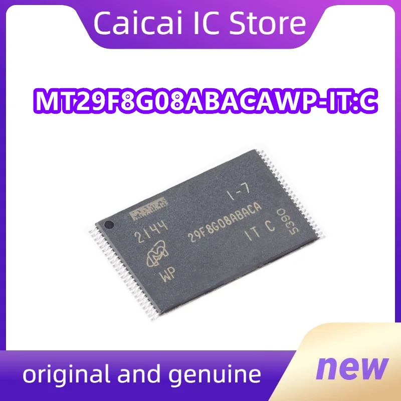 

10PCS MT29F8G08ABACAWP-IT:C 8Gb Flash memory chips
