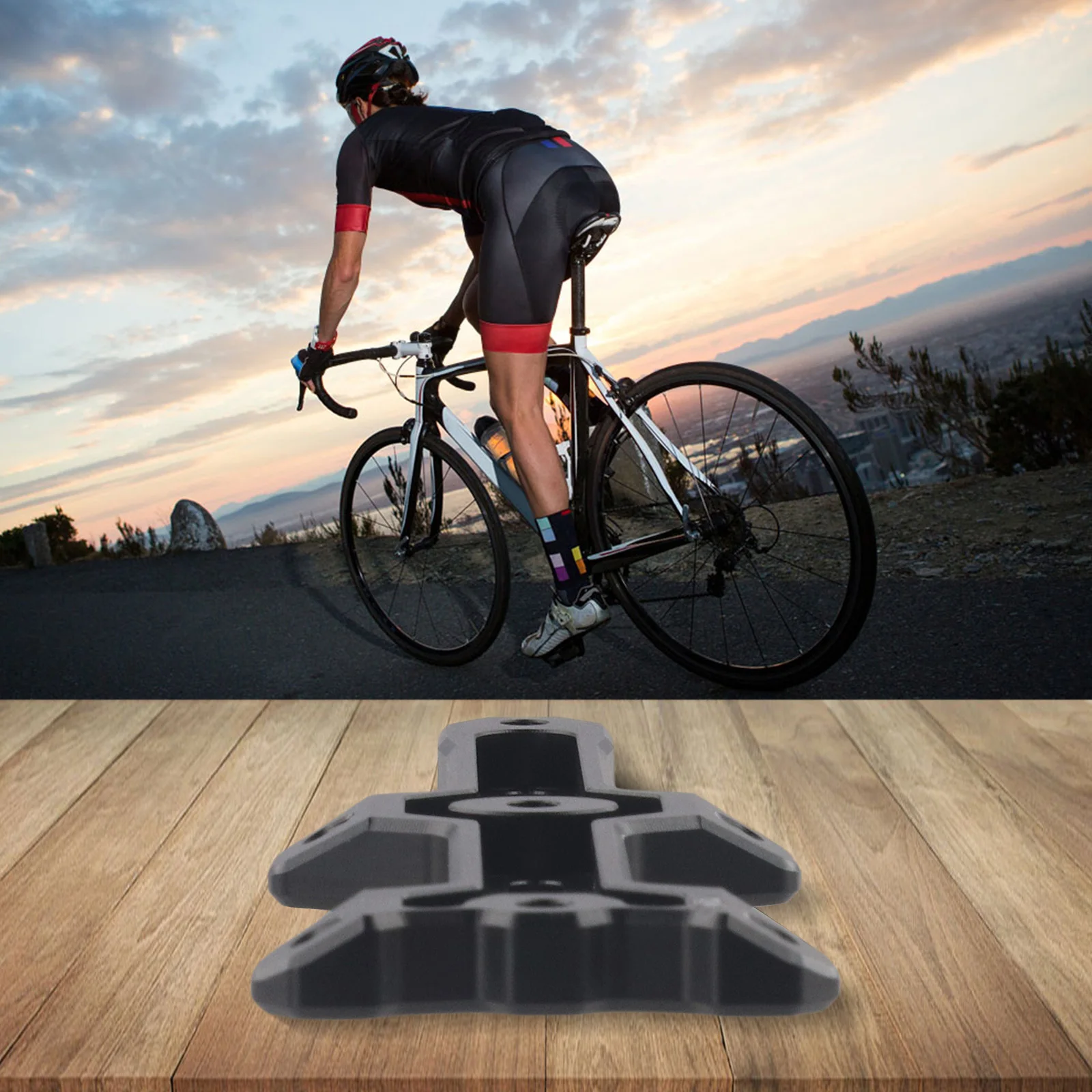 

Bicycle Bottle Cage Adapter Three-Hole Frame Water Bottle Adapter Easy Installation Elegant Appearance Fits Various Bikes