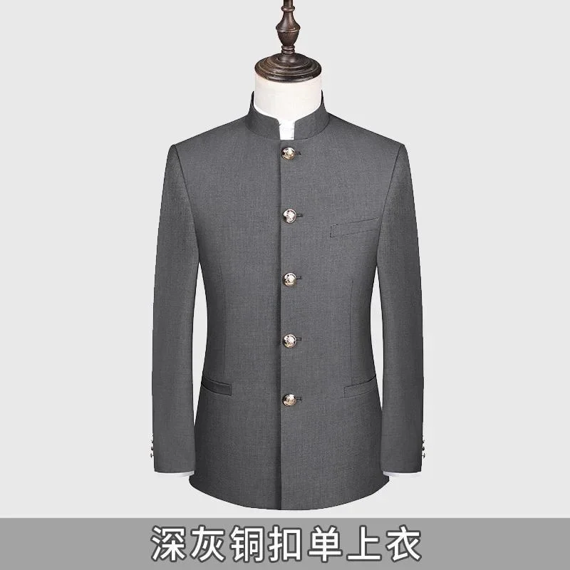 Veste de costume de style chinois Stand UR, robe de performance du groupe Best Man, chœur, Z386